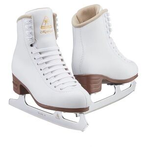 Jackson Mystique White and Brown Skates
